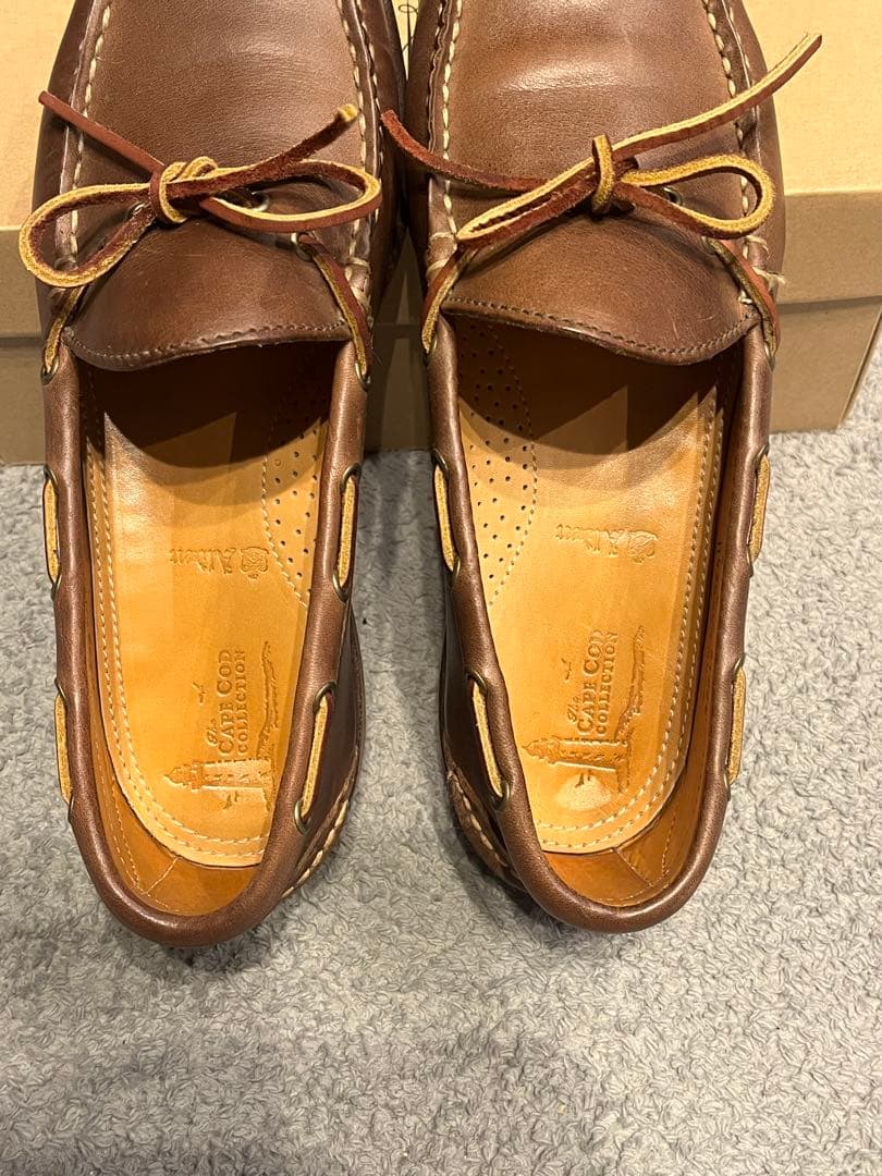 ALDEN オールデン cape cod デッキシューズ 8D