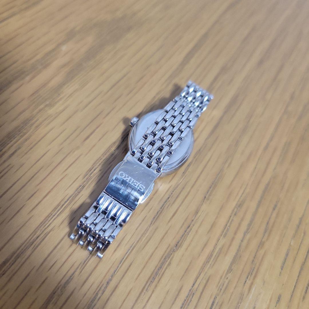 ●可動品●SEIKO セイコー　エクセリーヌ　腕時計　ソーラー　ダイヤベゼル