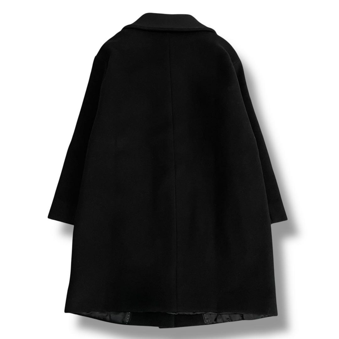 極美品✨ マックスマーラウィークエンド ウールコート 上質 ブラック 36