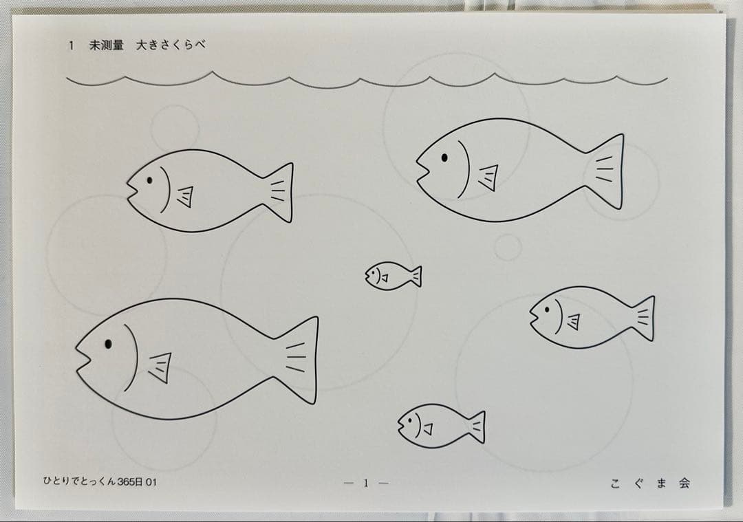 【裁断済・美品】こぐま会ひとりでとっくん365日全12冊（01〜12）小学校受験