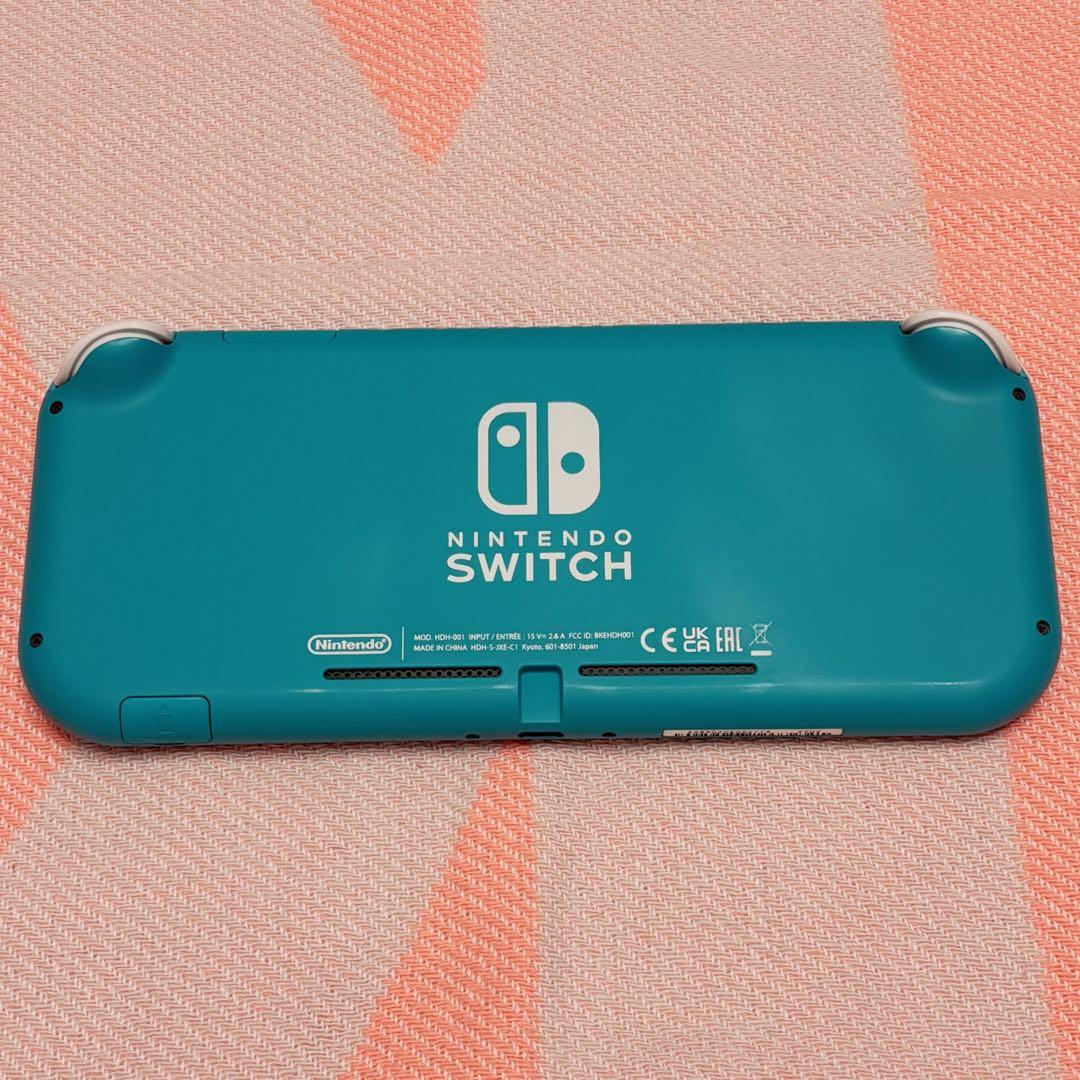 【Nintendo Switch Lite】ターコイズ 箱有り ジャンク品
