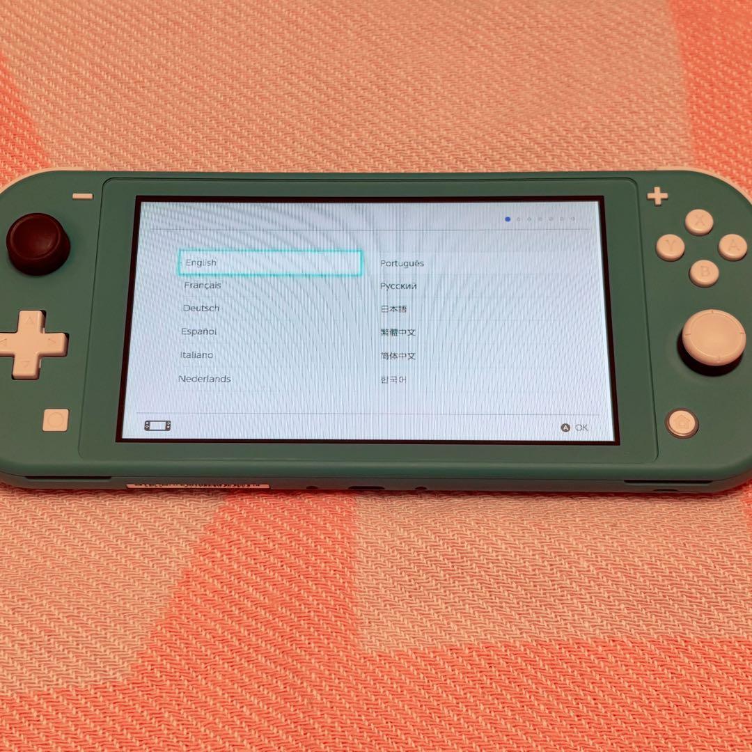 【Nintendo Switch Lite】ターコイズ 箱有り ジャンク品
