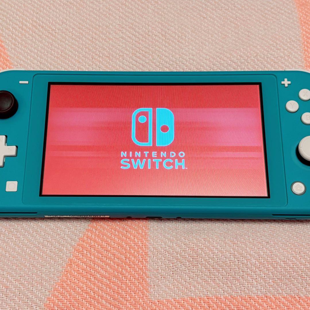 【Nintendo Switch Lite】ターコイズ 箱有り ジャンク品