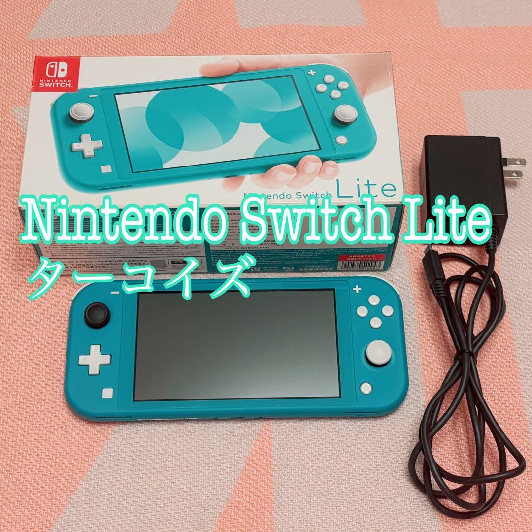 【Nintendo Switch Lite】ターコイズ 箱有り ジャンク品