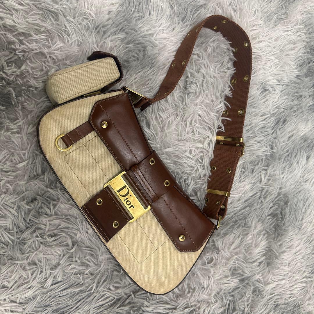 ChristianDiorディオールショルダーバッグ ストリートシック レザー