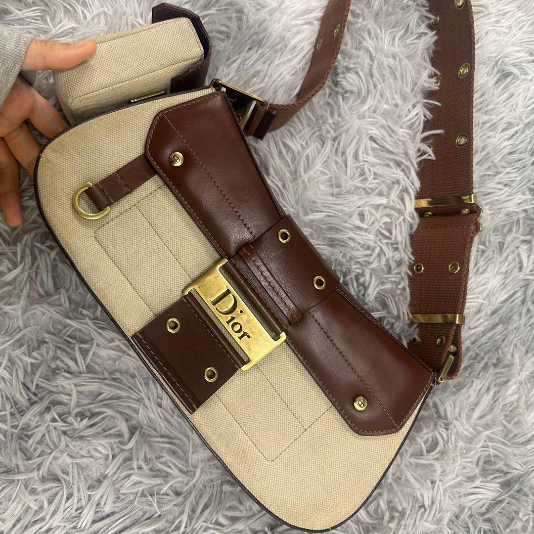 ChristianDiorディオールショルダーバッグ ストリートシック レザー