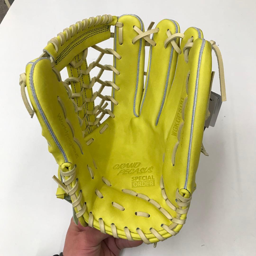 ワールドペガサス　硬式グラブ　外野手用　オーダーグラブ