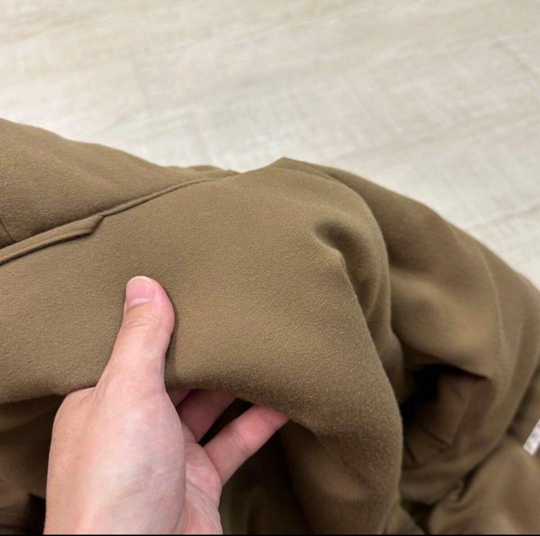 17aw 名作 コモリ ウール 中綿 ダッフル コート キャメル サイズ 1