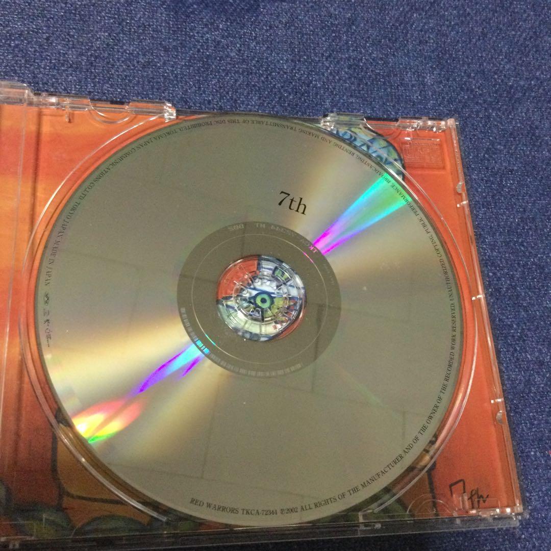 CD RED WARRIORS レッドウォーリアーズ .7th　帯付　オマケ二枚