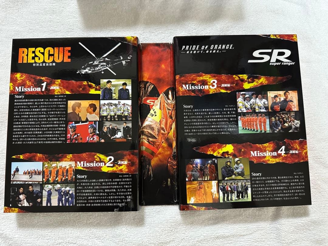 RESCUE～特別高度救助隊～ DVD-BOX〈6枚組〉