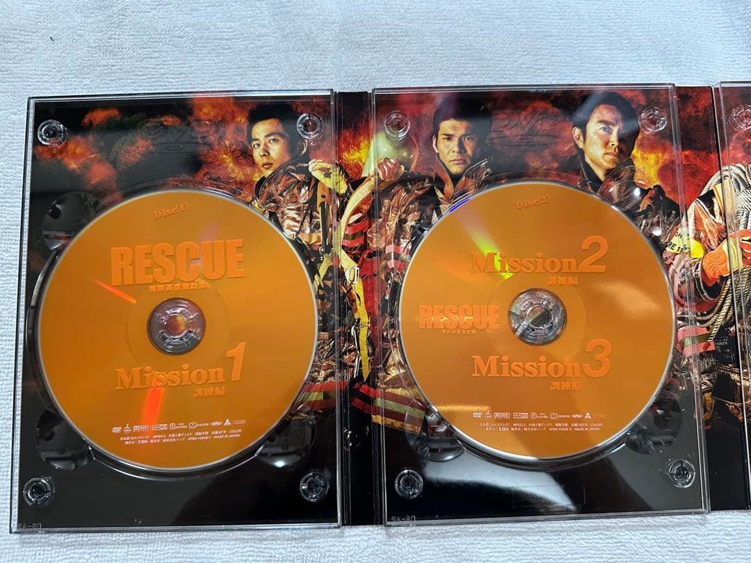 RESCUE～特別高度救助隊～ DVD-BOX〈6枚組〉