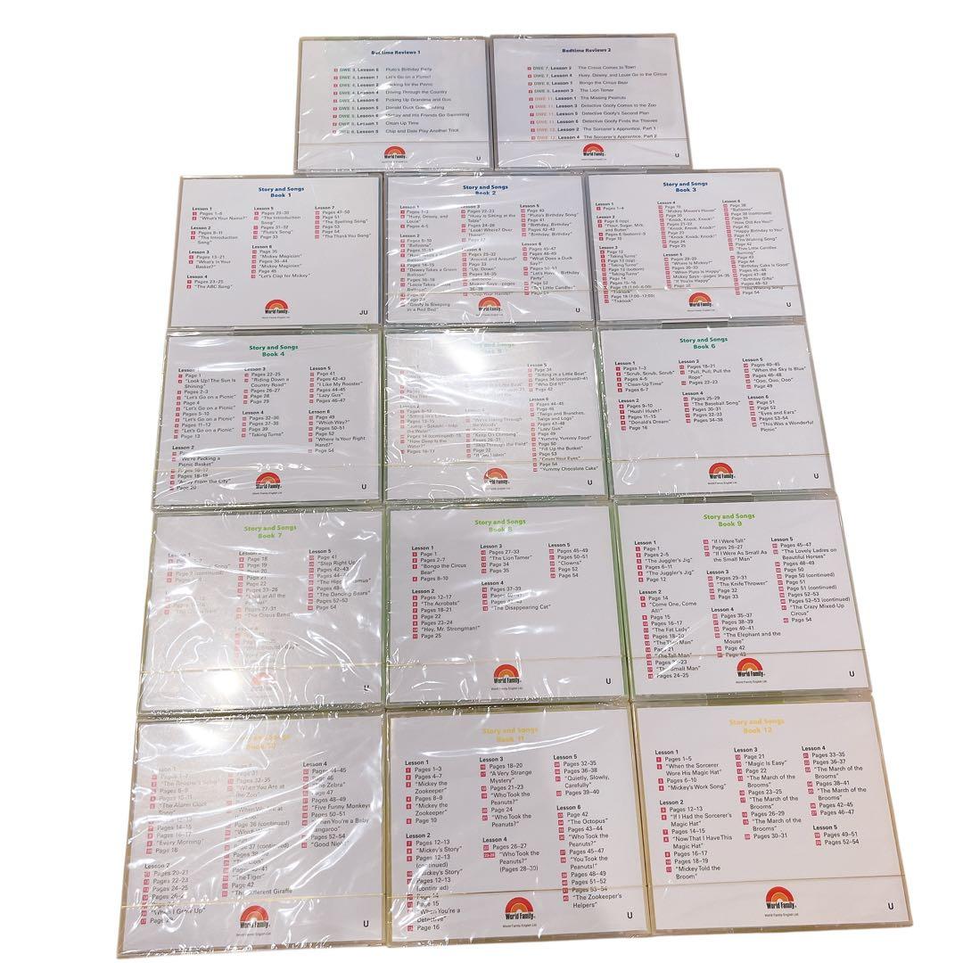 k*i様 DWE ディズニー英語システム　ステップバイステップ CD DVD 絵