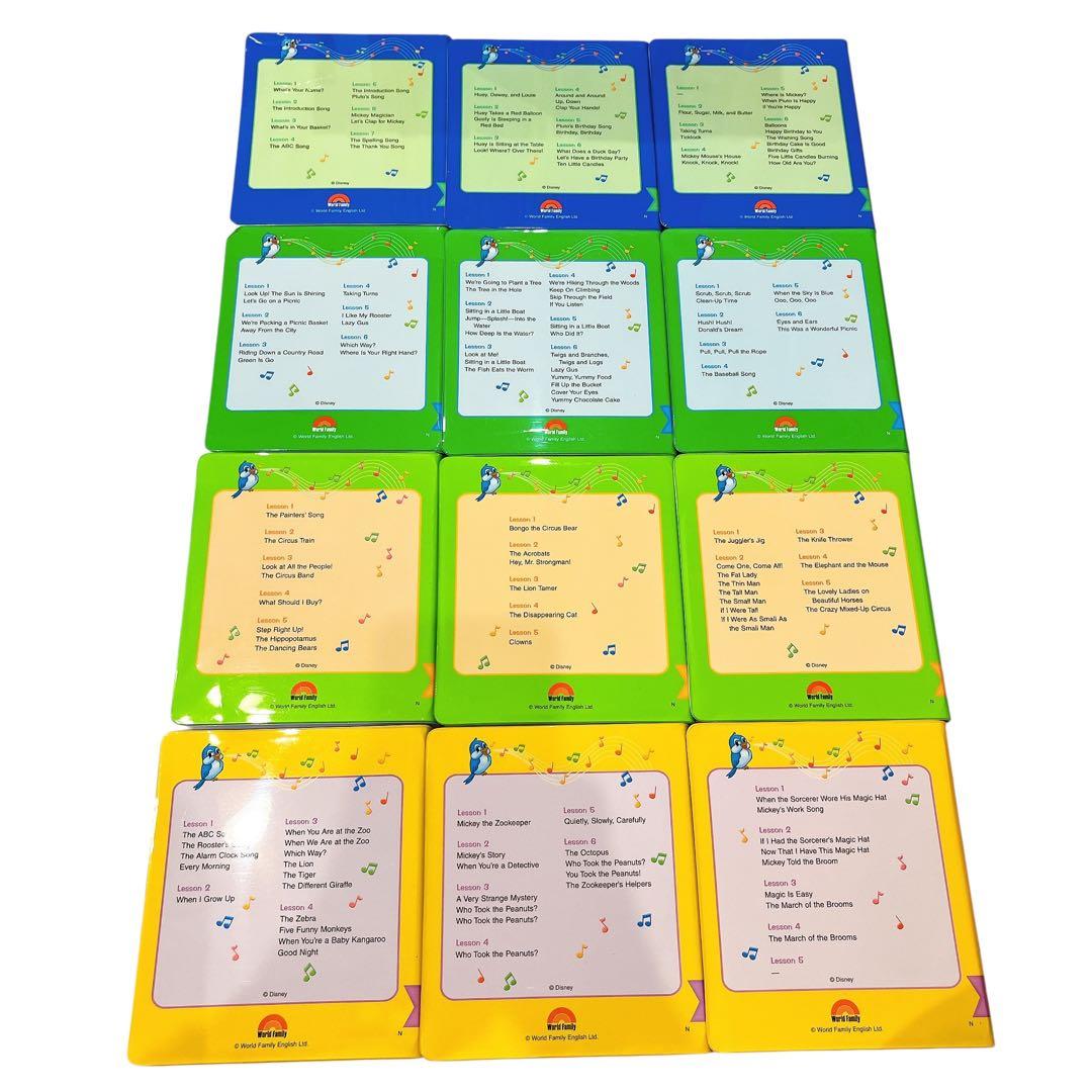 k*i様 DWE ディズニー英語システム　ステップバイステップ CD DVD 絵