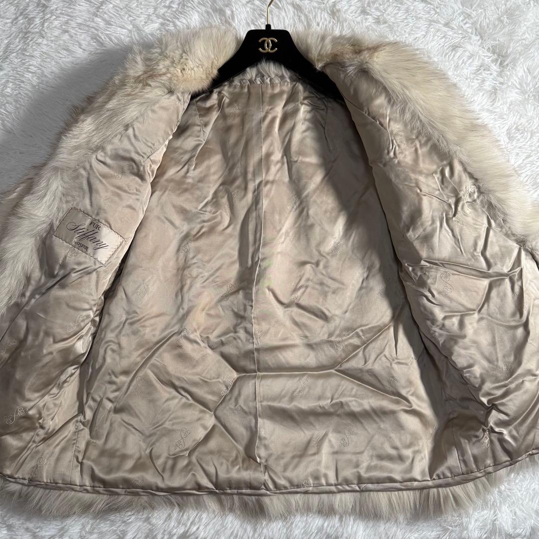 Stiffany by OSFUR リアルファーコート 毛皮 Lサイズ相当