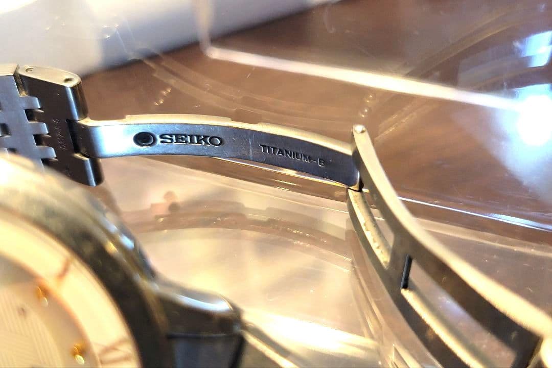 SEIKO セイコー ドルチェ 7B22-0AJ0 メンズ時計 電波ソーラー