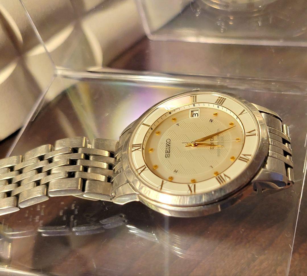 SEIKO セイコー ドルチェ 7B22-0AJ0 メンズ時計 電波ソーラー