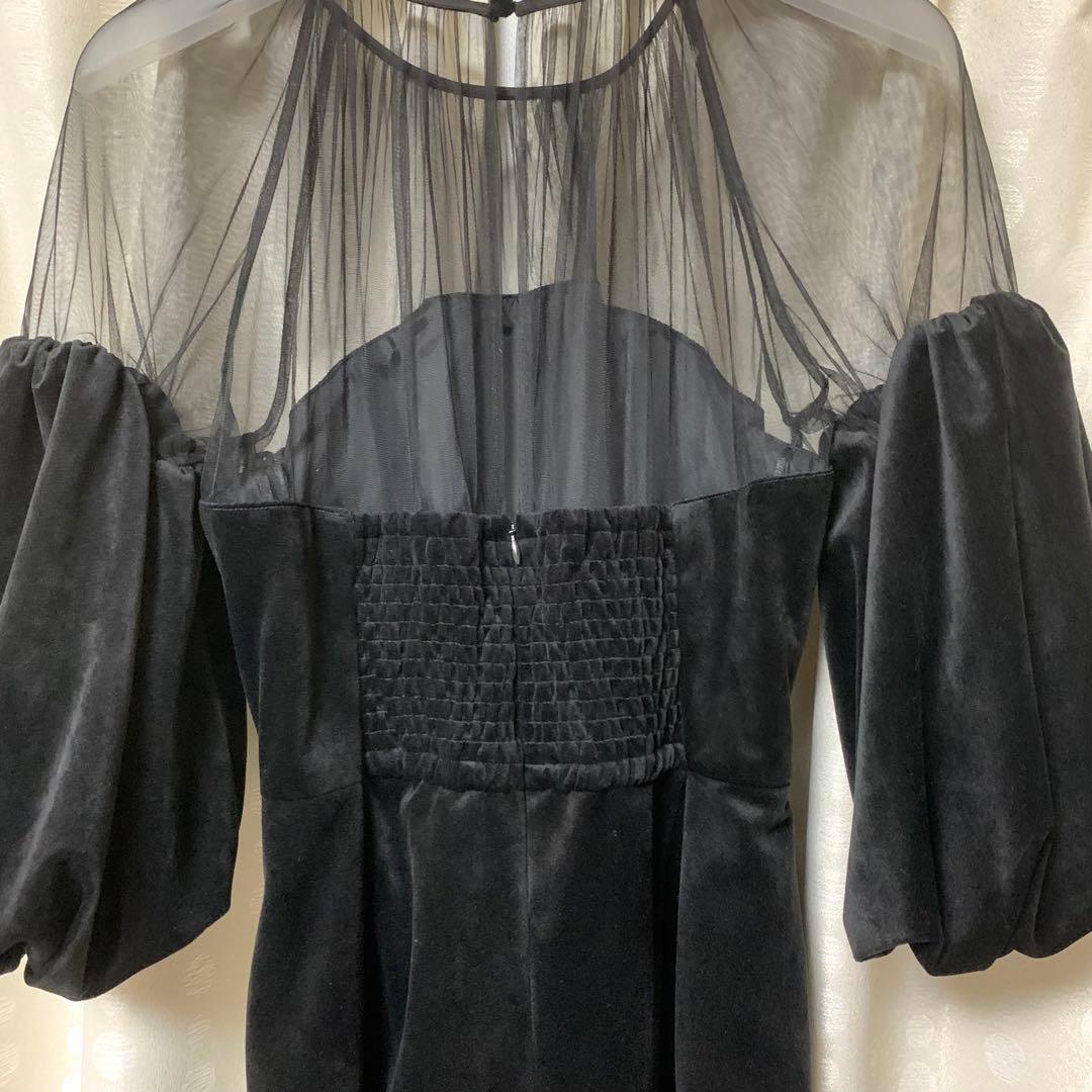 【M】Ameri SOUFFLE SLEEVE ETTE DRESS