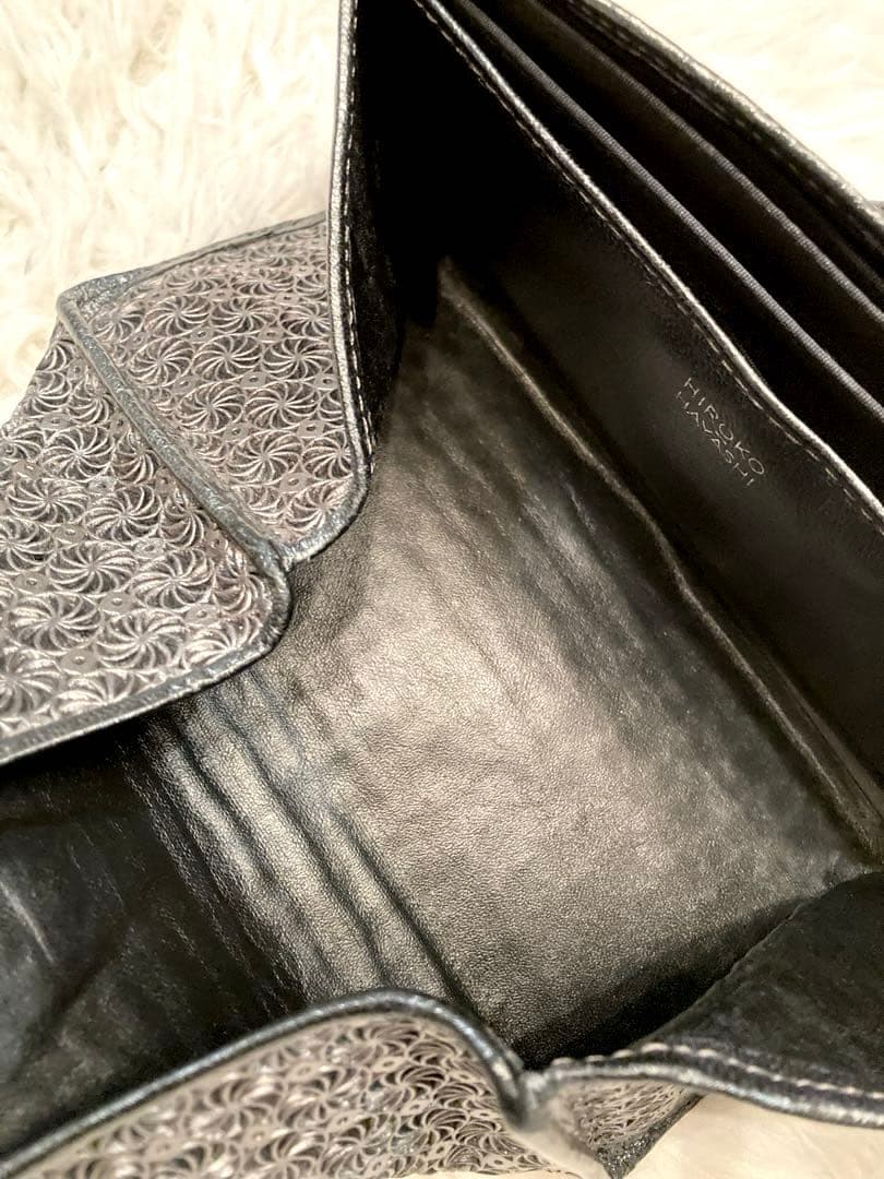 【美品】HIROKO HAYASHI ジラソーレ　長財布　黒