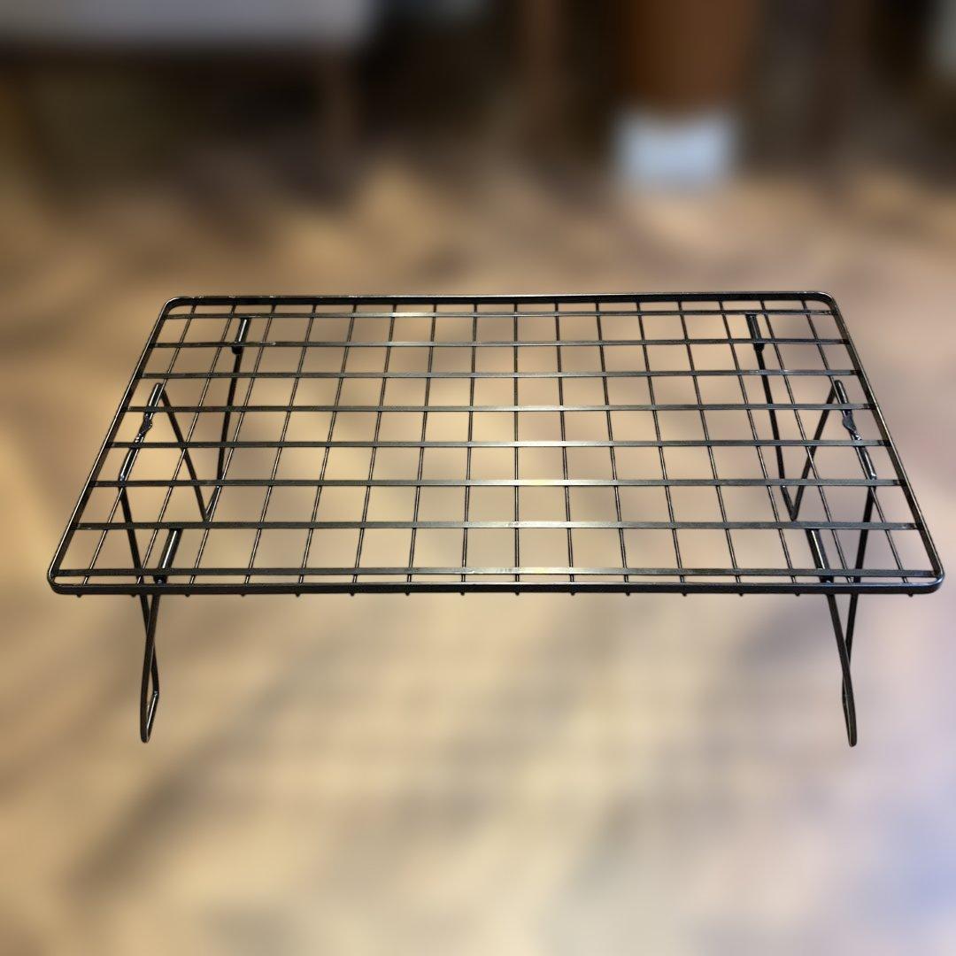 フィールドラック/ユニフレーム x 4台＋連結用天板 / キャンプギークス