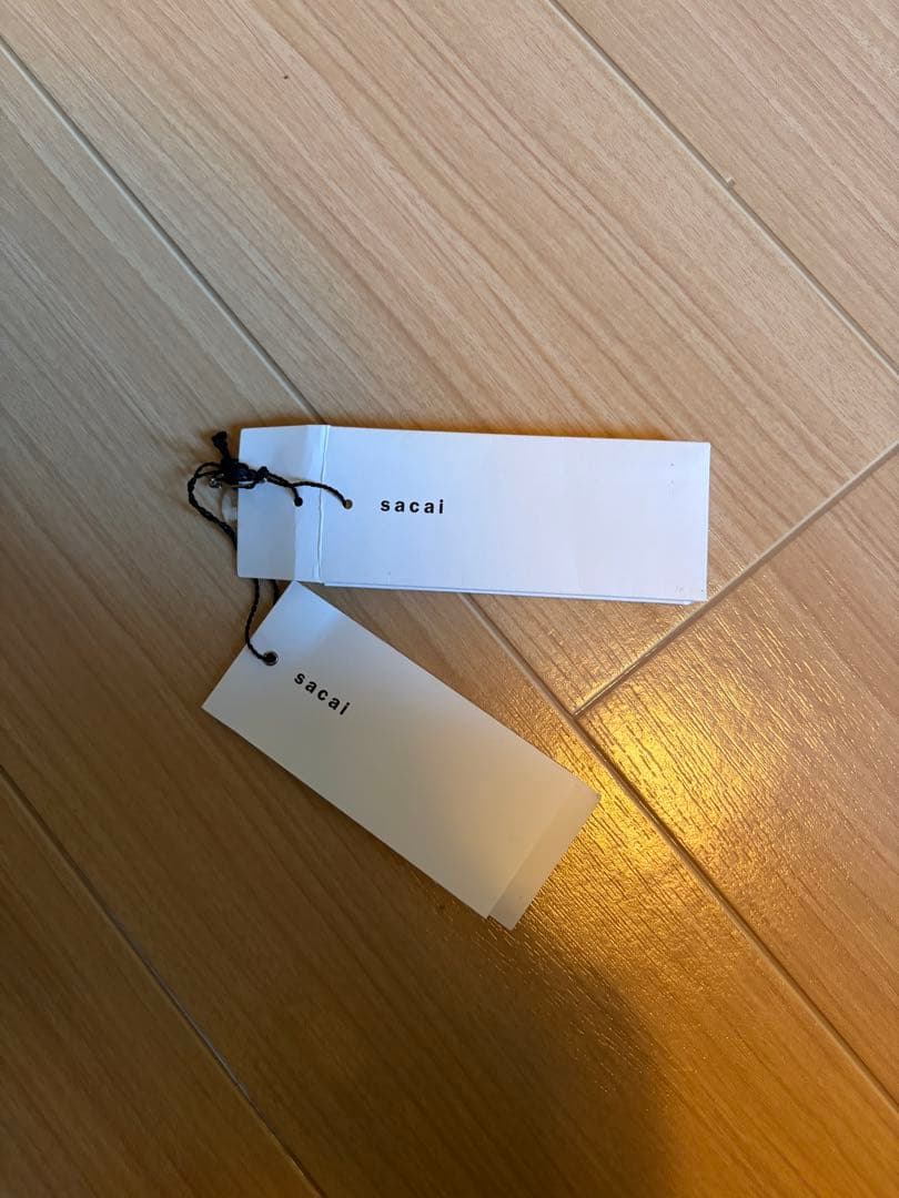 sacai サカイ　ダッフルコート　切りっぱなし　美品