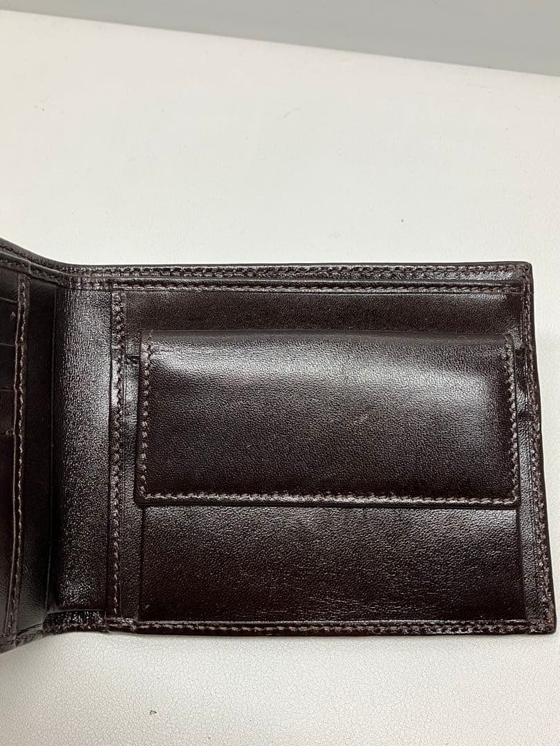 FENDI フェンディ ズッカ柄 折り財布 キャンバス×レザー 二つ折り財布