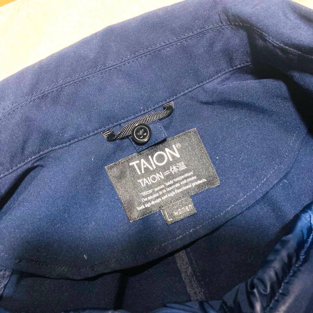 【新品未使用タグ付き】TAION CR バルカラーコート+ダウンジャケット　L