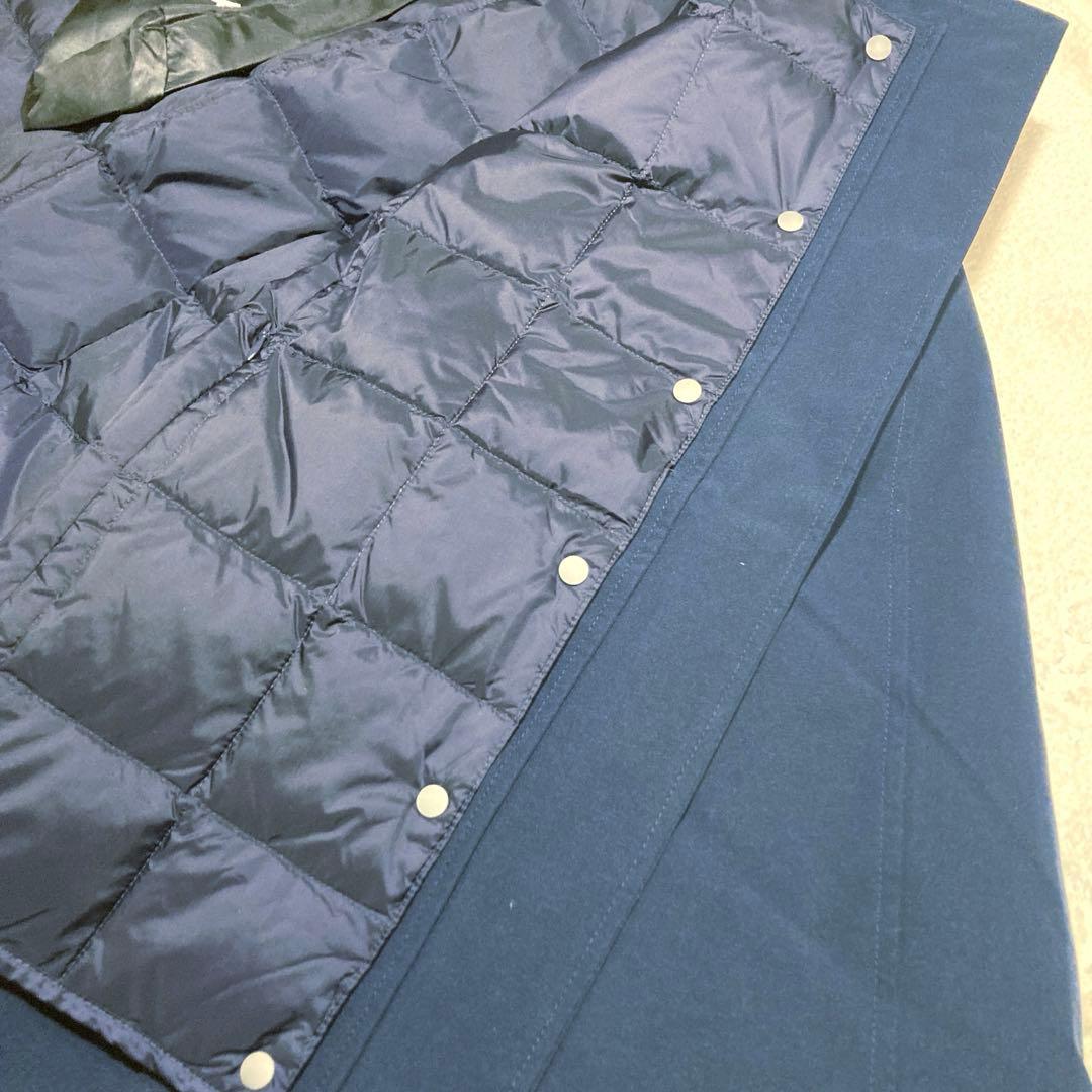 【新品未使用タグ付き】TAION CR バルカラーコート+ダウンジャケット　L