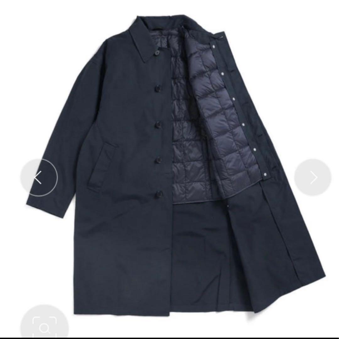 【新品未使用タグ付き】TAION CR バルカラーコート+ダウンジャケット　L