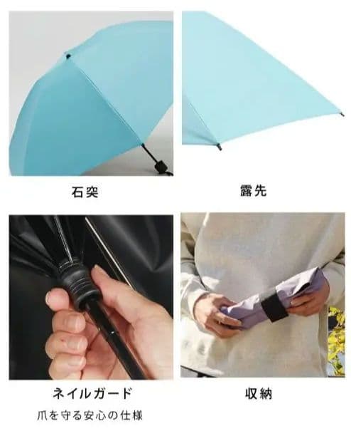 新品未開封 COKAGE+ ACTIVE 耐風 55cm ミッドナイトブルー