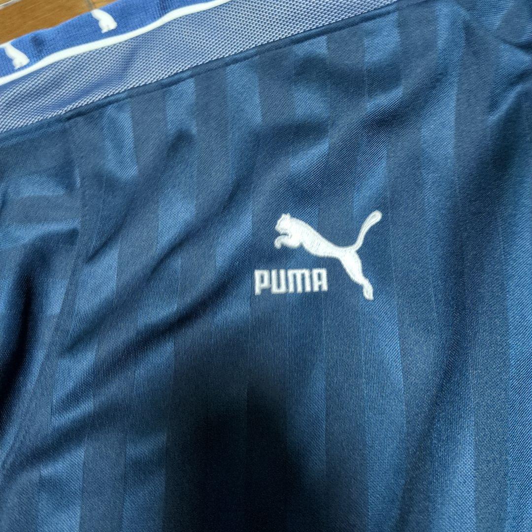 【希少レア】 プーマ　プージャー　上下セット　ネイビー　ホワイト　デカロゴ