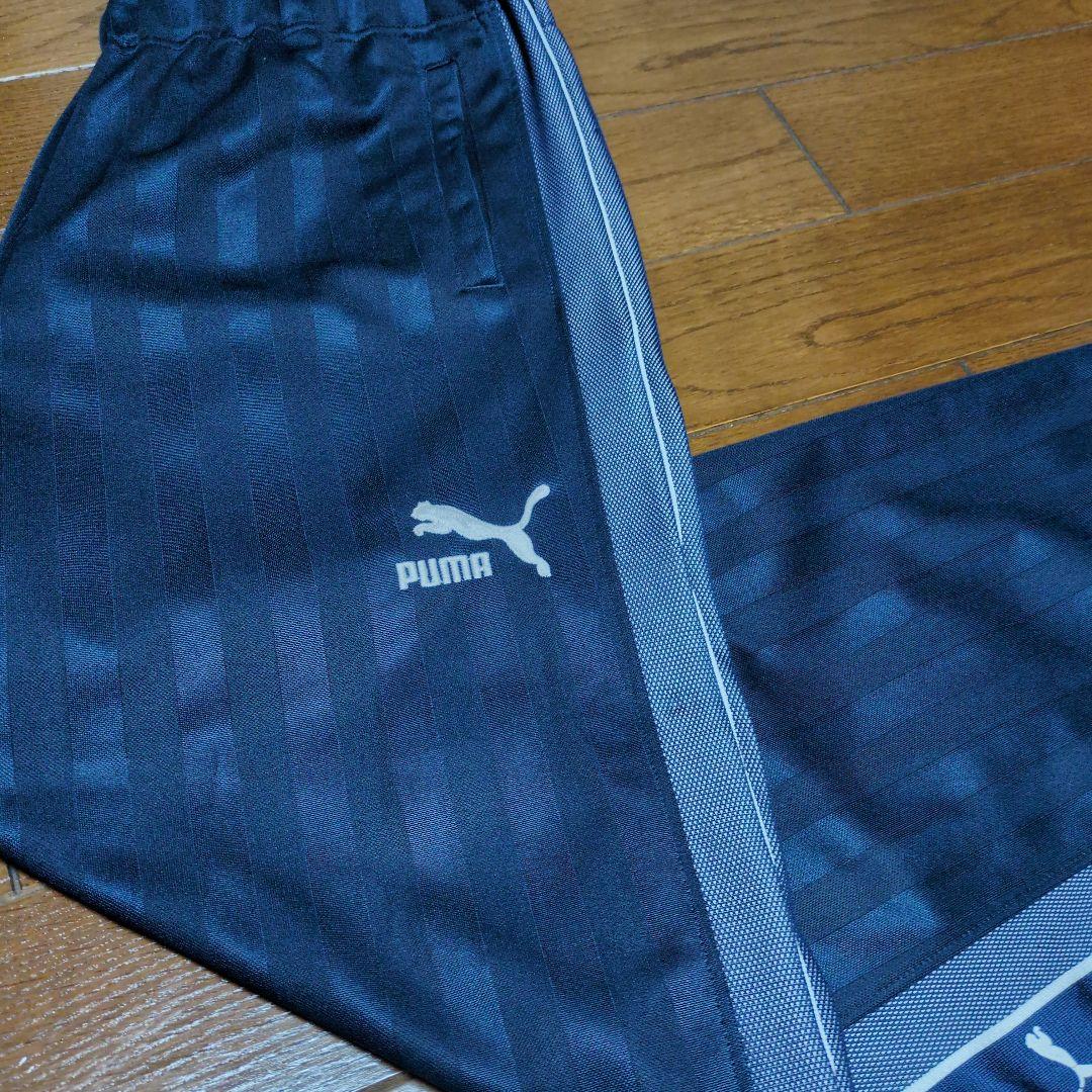 【希少レア】 プーマ　プージャー　上下セット　ネイビー　ホワイト　デカロゴ