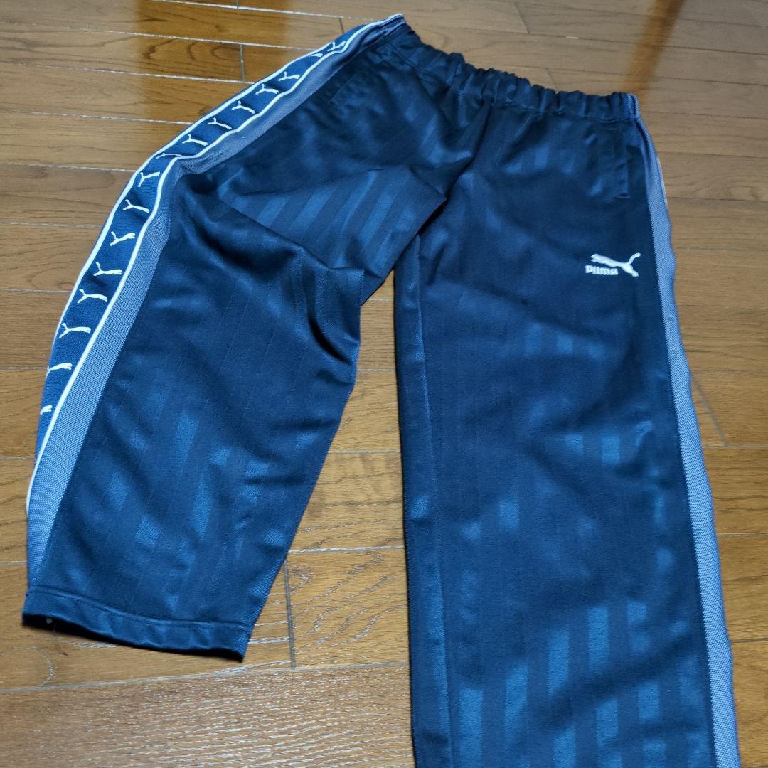 【希少レア】 プーマ　プージャー　上下セット　ネイビー　ホワイト　デカロゴ