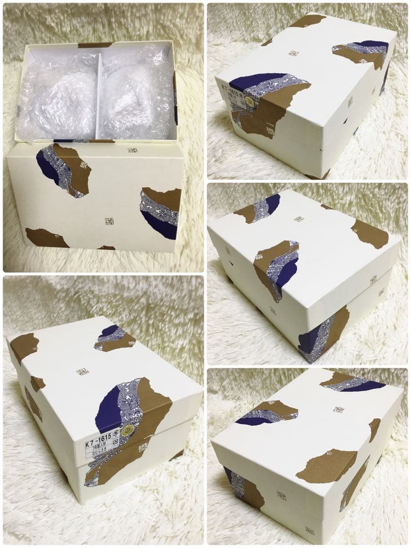 新品未使用　九谷焼　ひな人形雛飾り陶器ひな祭り置物オブジェ友山インテリア飾り