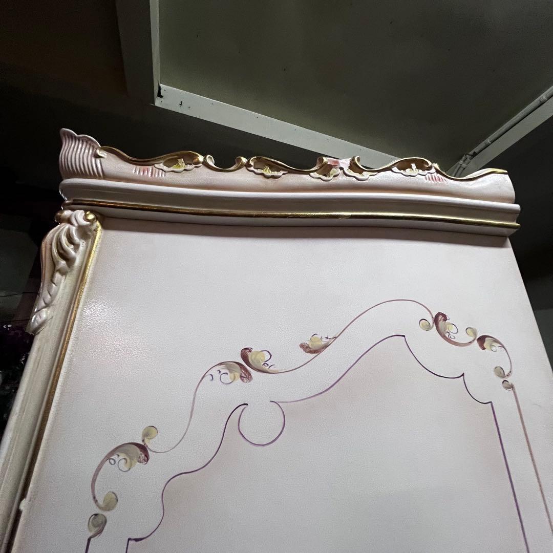 ロココ調 姫家具 アンティーク クローゼット ワードローブ 大型 猫脚