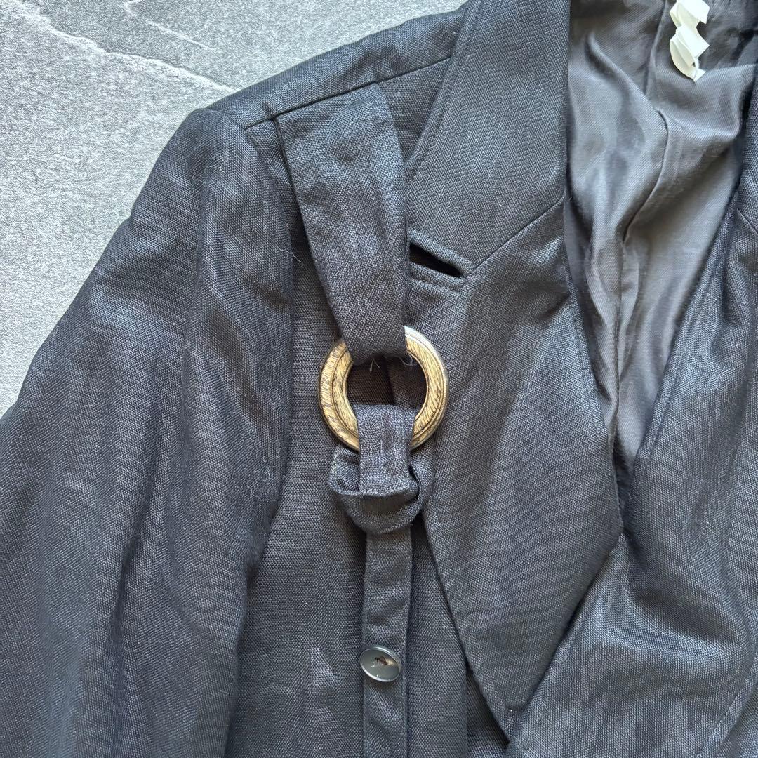 soshiotsuki ソウシオオツキ 2020ss リネンテーラードジャケット