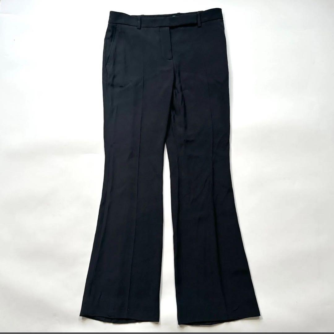 Alexander McQueen フレアスラックス ブラック