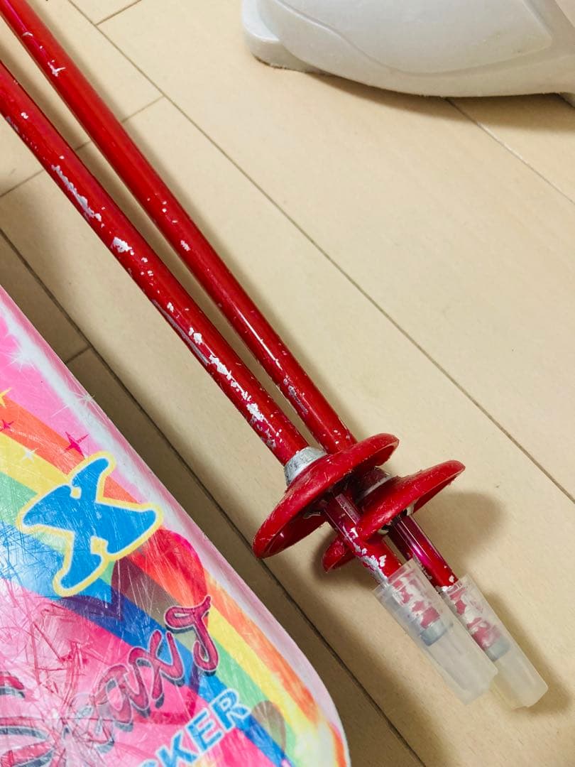 スキー3点セット！96cm ブーツ19.0cm 子供用　キッズ　ジュニア