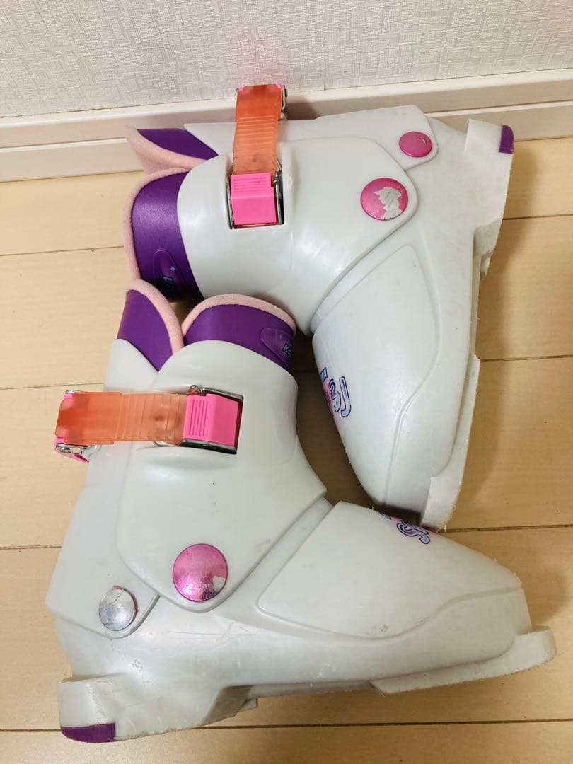 スキー3点セット！96cm ブーツ19.0cm 子供用　キッズ　ジュニア