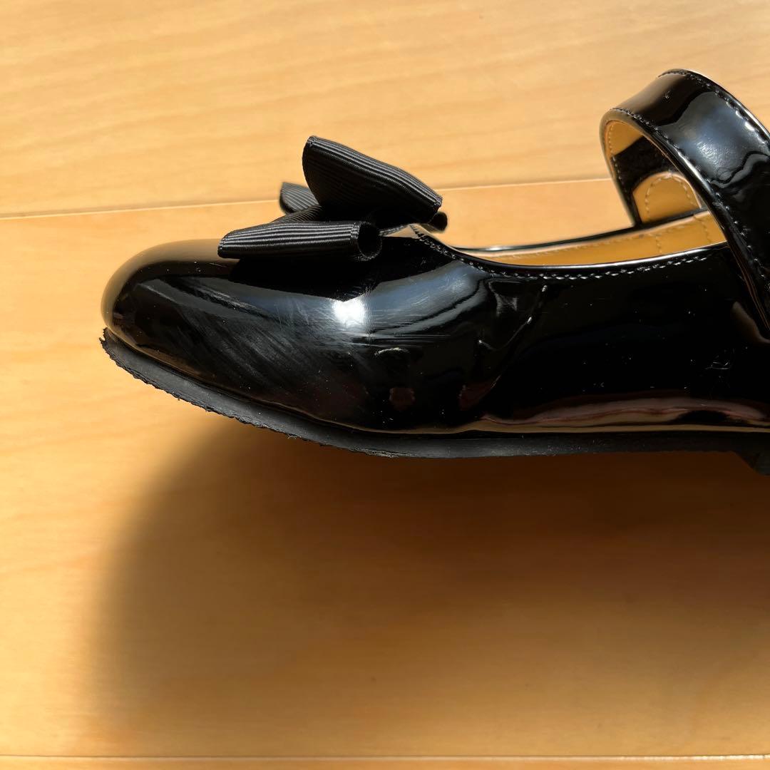 【服・靴美品セット】アリサナフォーマルドレス 120cm&靴18cm