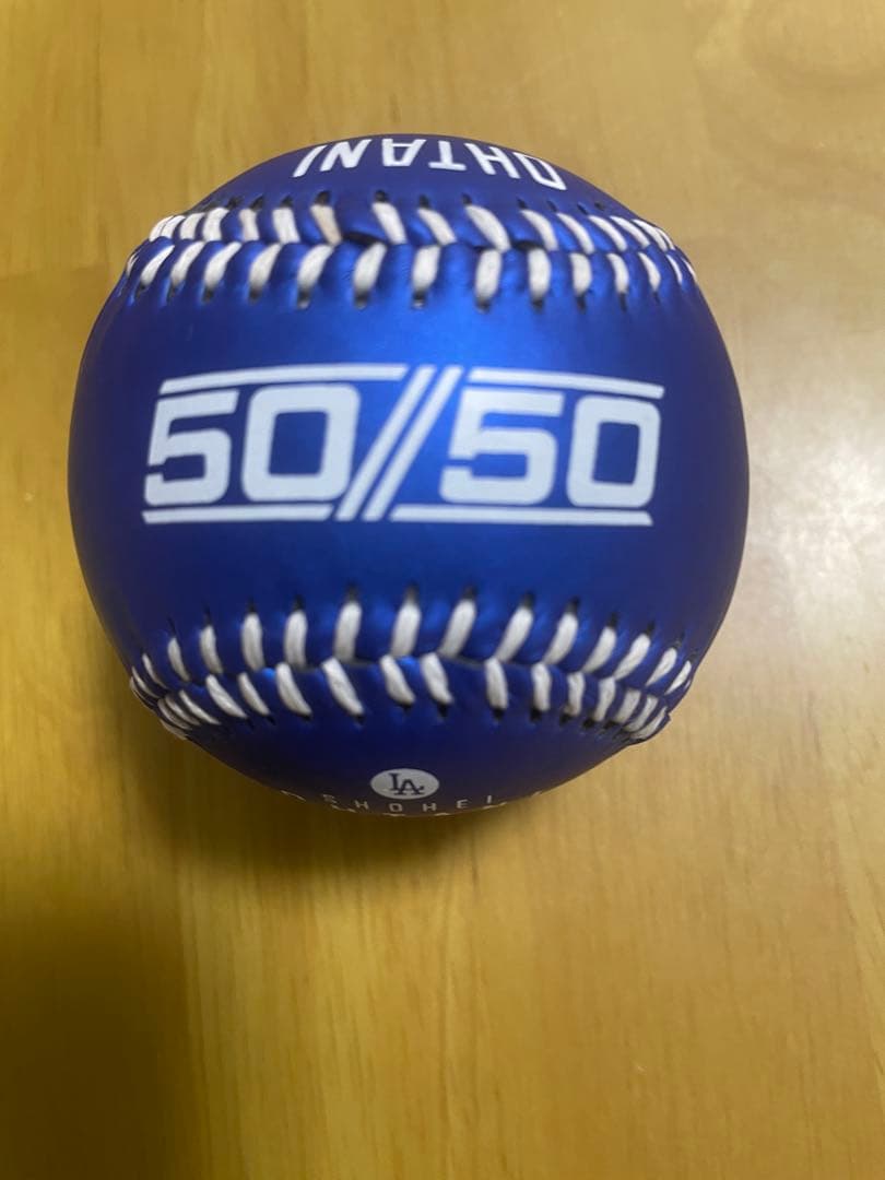 新品 MLB ドジャース 大谷選手 チャンピオンリング 指輪 &青ボール