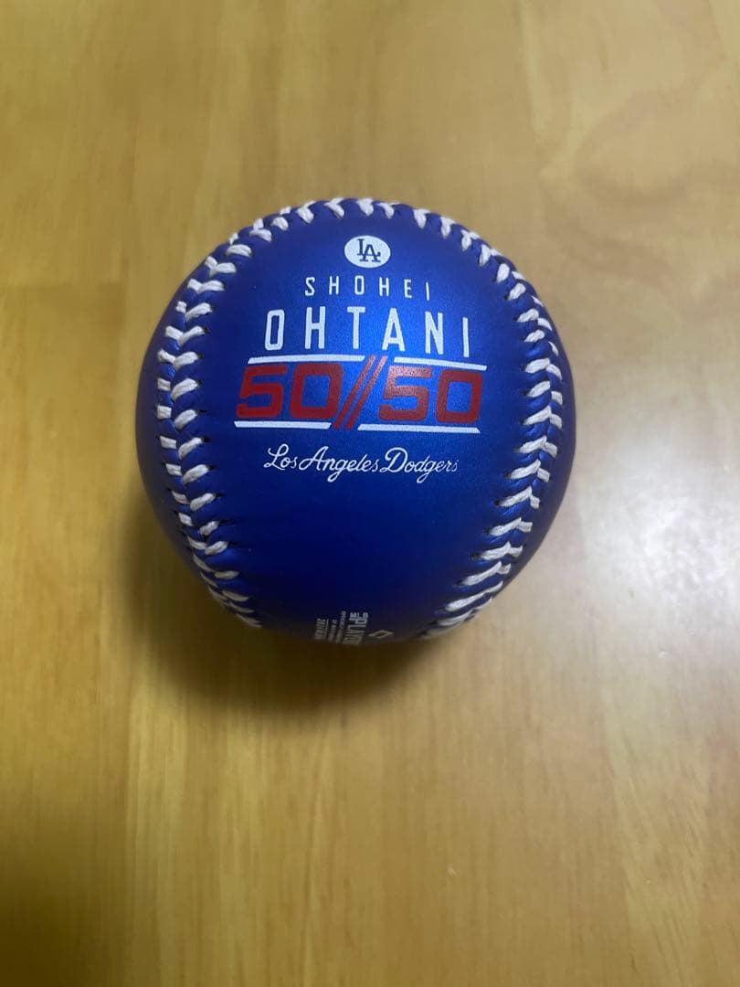 新品 MLB ドジャース 大谷選手 チャンピオンリング 指輪 &青ボール