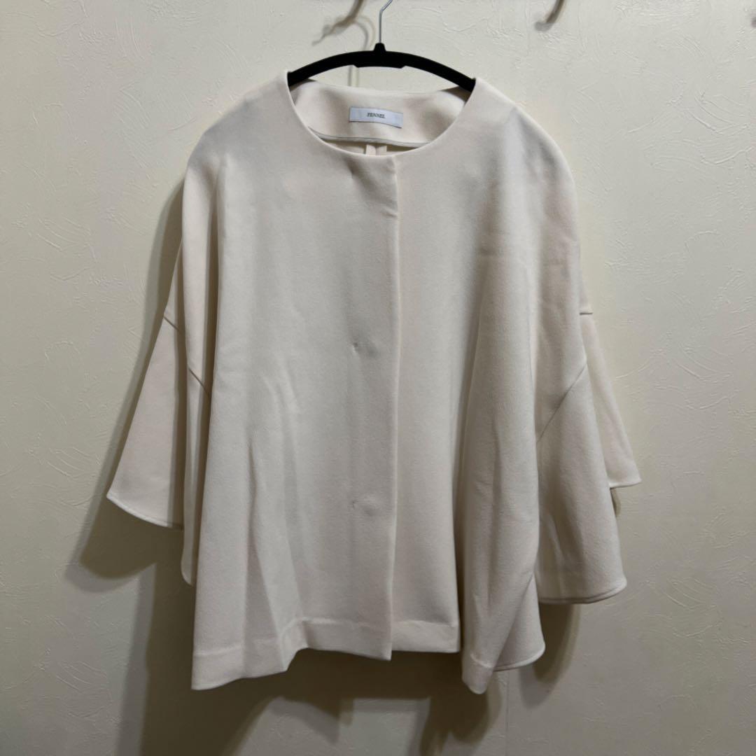 新品　定価28900円FENNEL フェンネル フレアスリーブアウター ヤマダヤ