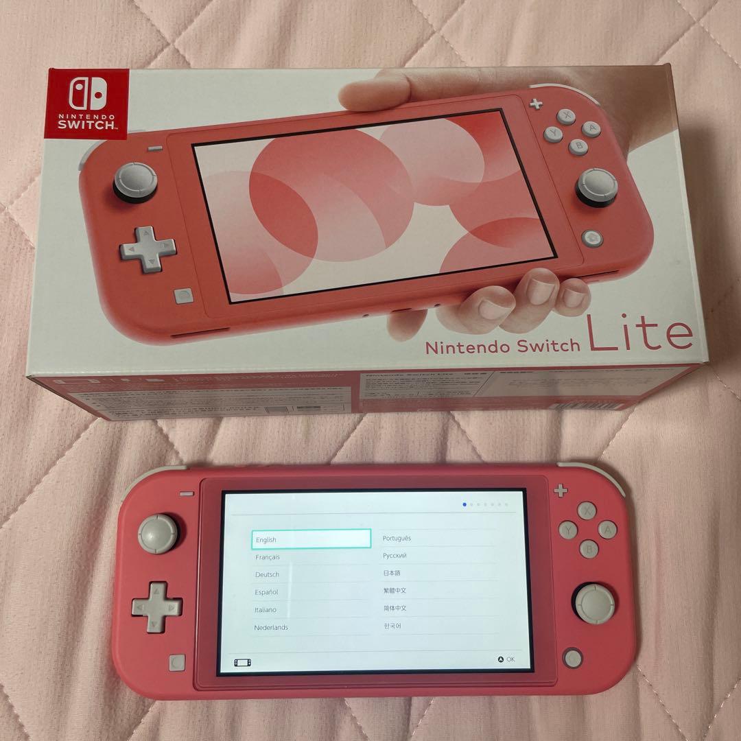 ◎クソジジィ　Nintendo Switch Lite ピンク