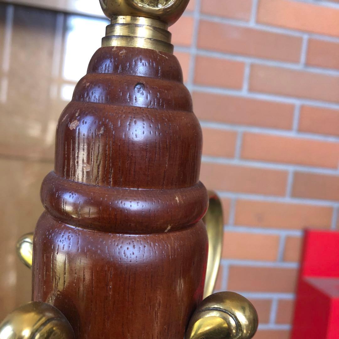 ポールハンガー　アンティーク調　ヨーロピアン風　ロココ調　レトロ　コート掛け