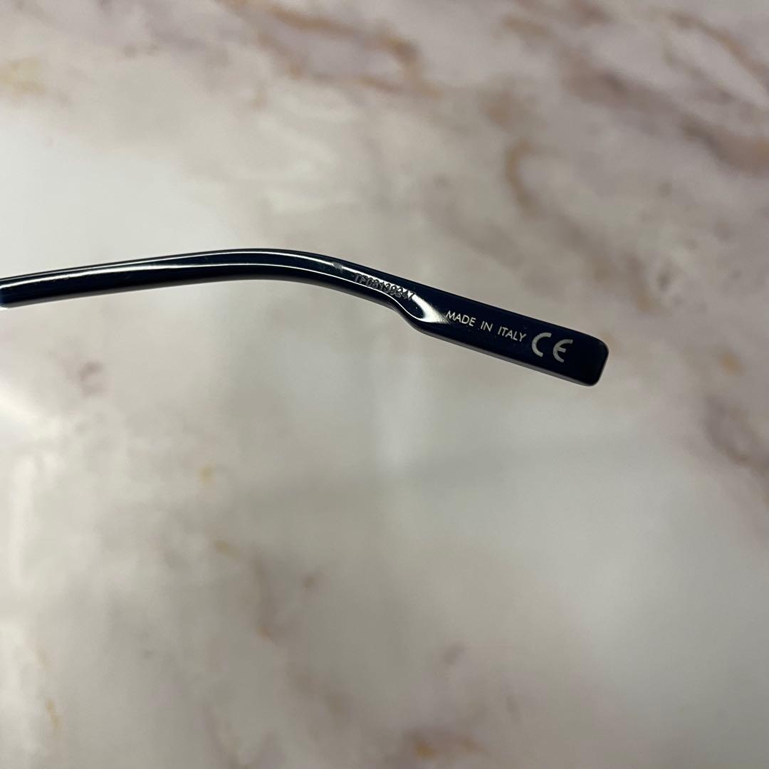 dior tag サングラス Y2K モード ウェリントン ケース付き レア