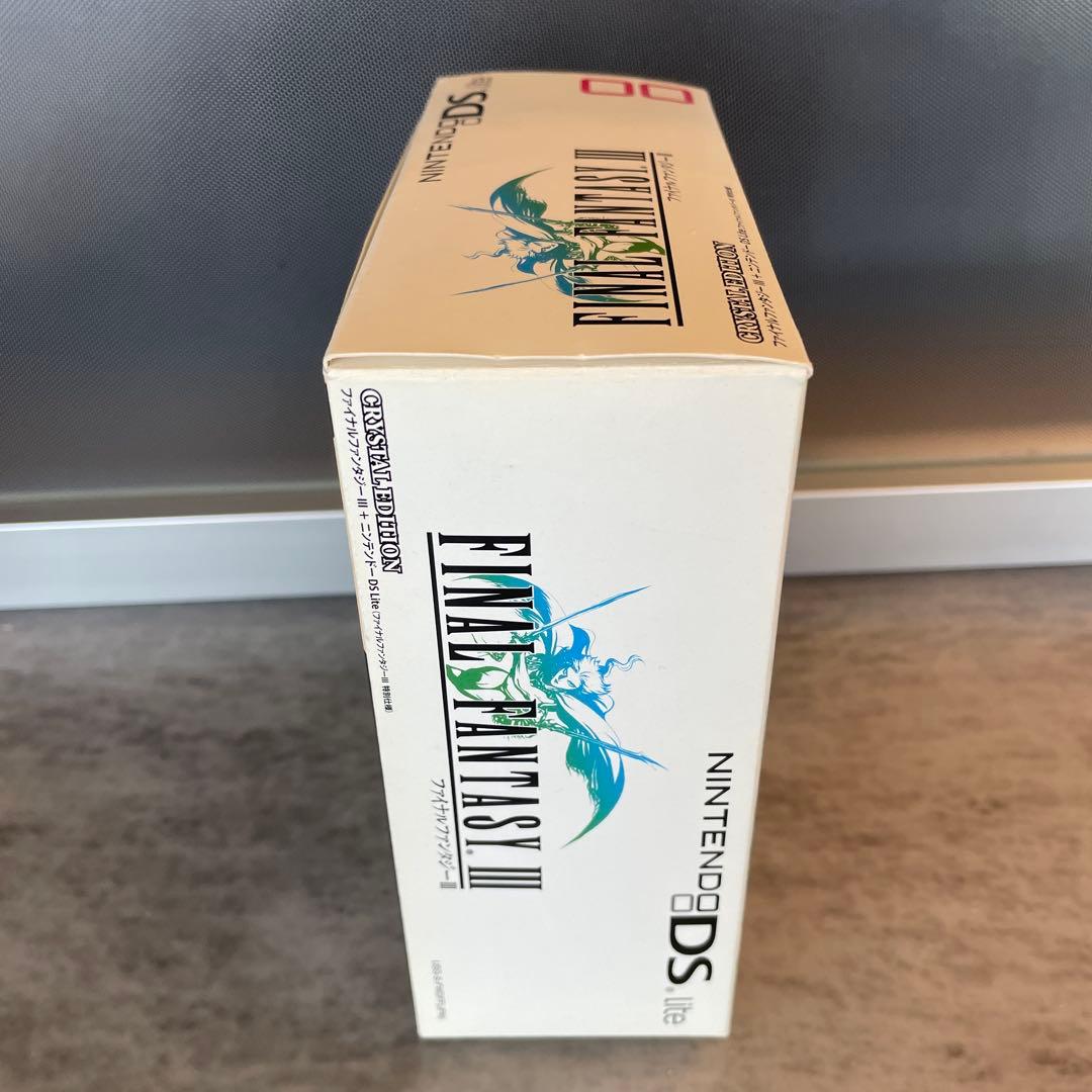 ニンテンドーDS lite FF3 クリスタルエディション 本体