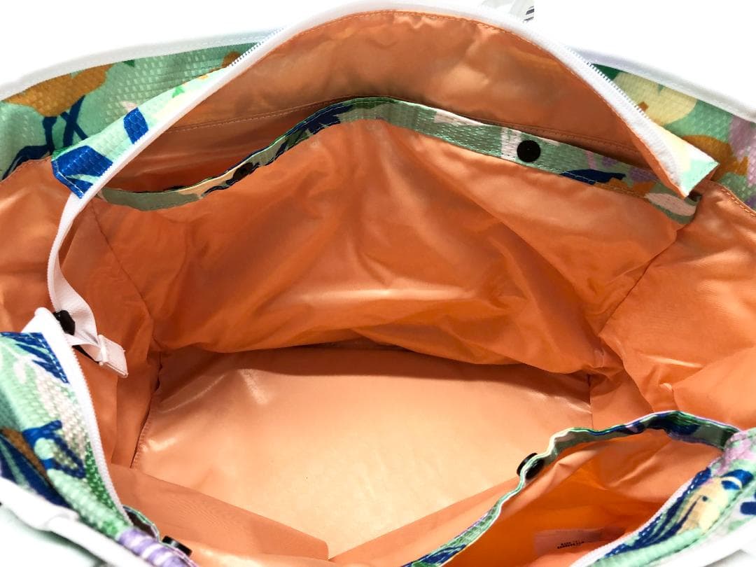 ○★新品未使用　PEARLY GATES　POPボタニカル柄　ロッカーバッグ