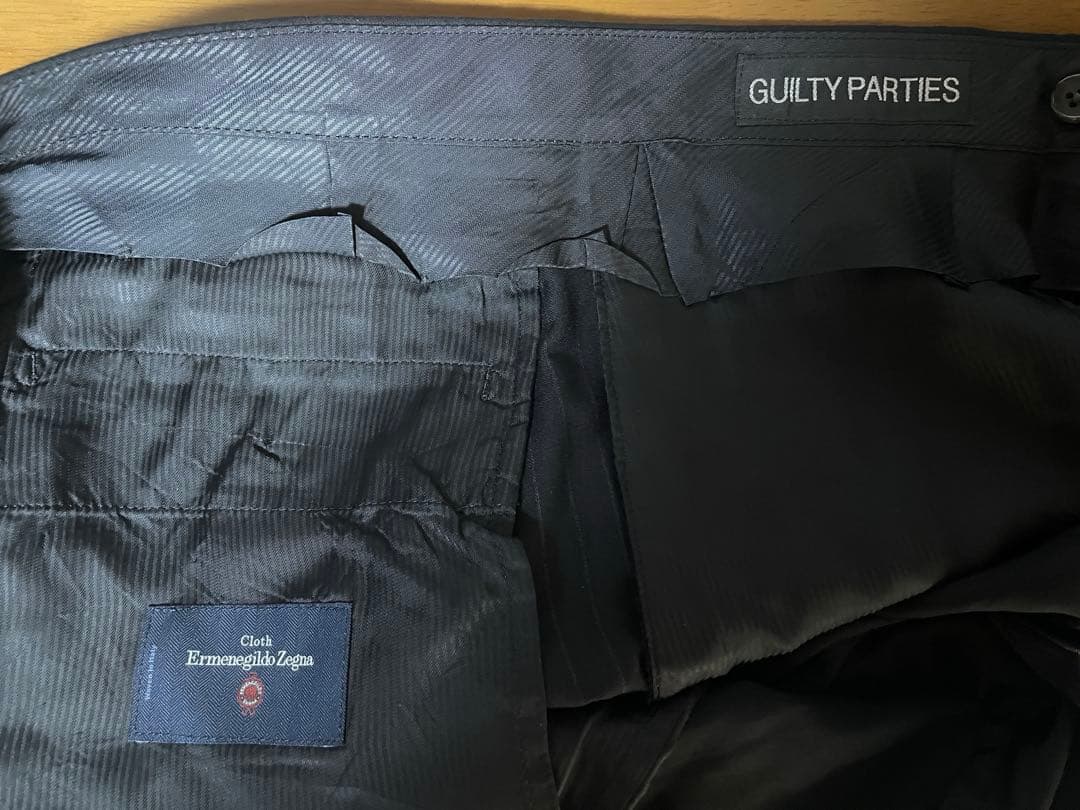 パンツ WACKO MARIA STRIPED PLEATED TROUSERS