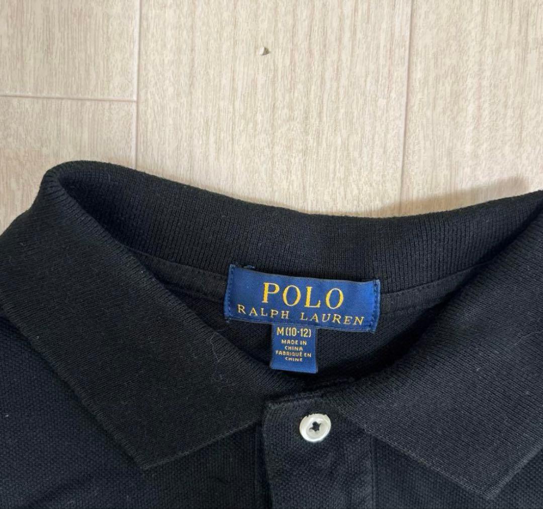 Polo Ralph Lauren ビッグポニー ポロシャツ 黒 短丈