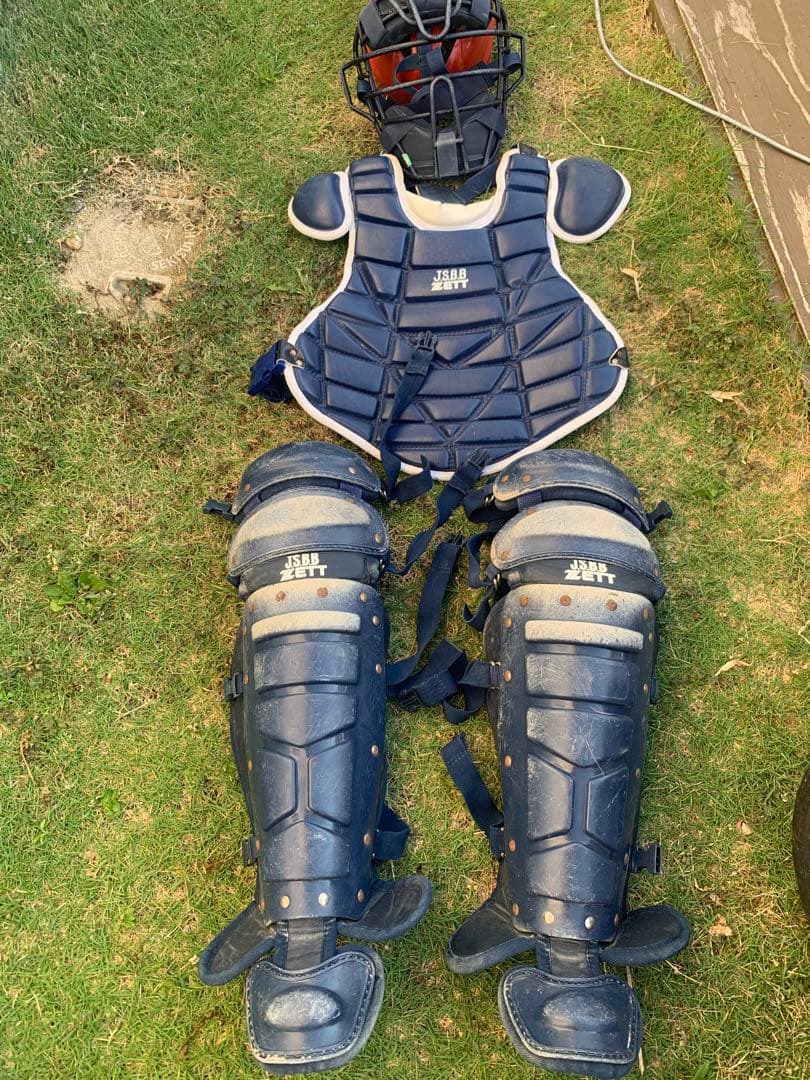 キャッチャー防具　野球　軟式　防具　マスク　レガース　ゼットミズノ　プロテクター